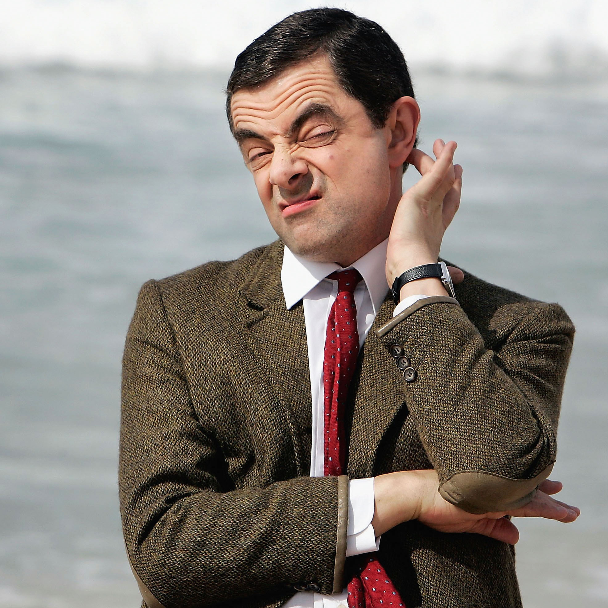Rowan Atkinson (in character as Mr. Bean) in 2007.